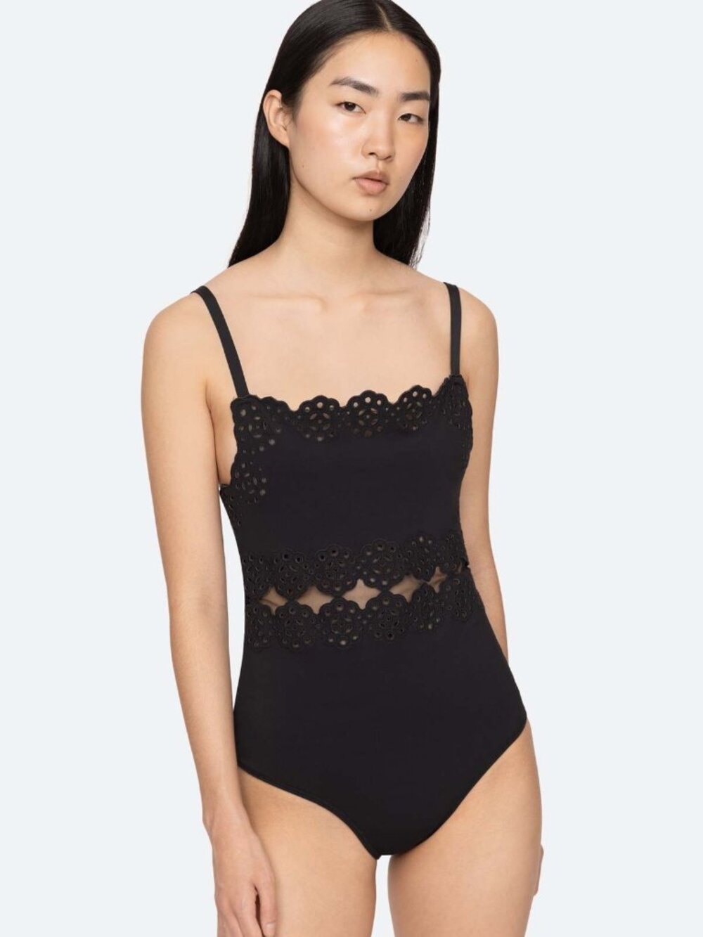 Sea New York Mae One Piece in Black - Size S